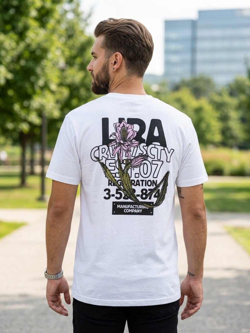 NWOT Lira Eagar Graphic T Shirt White Size XL